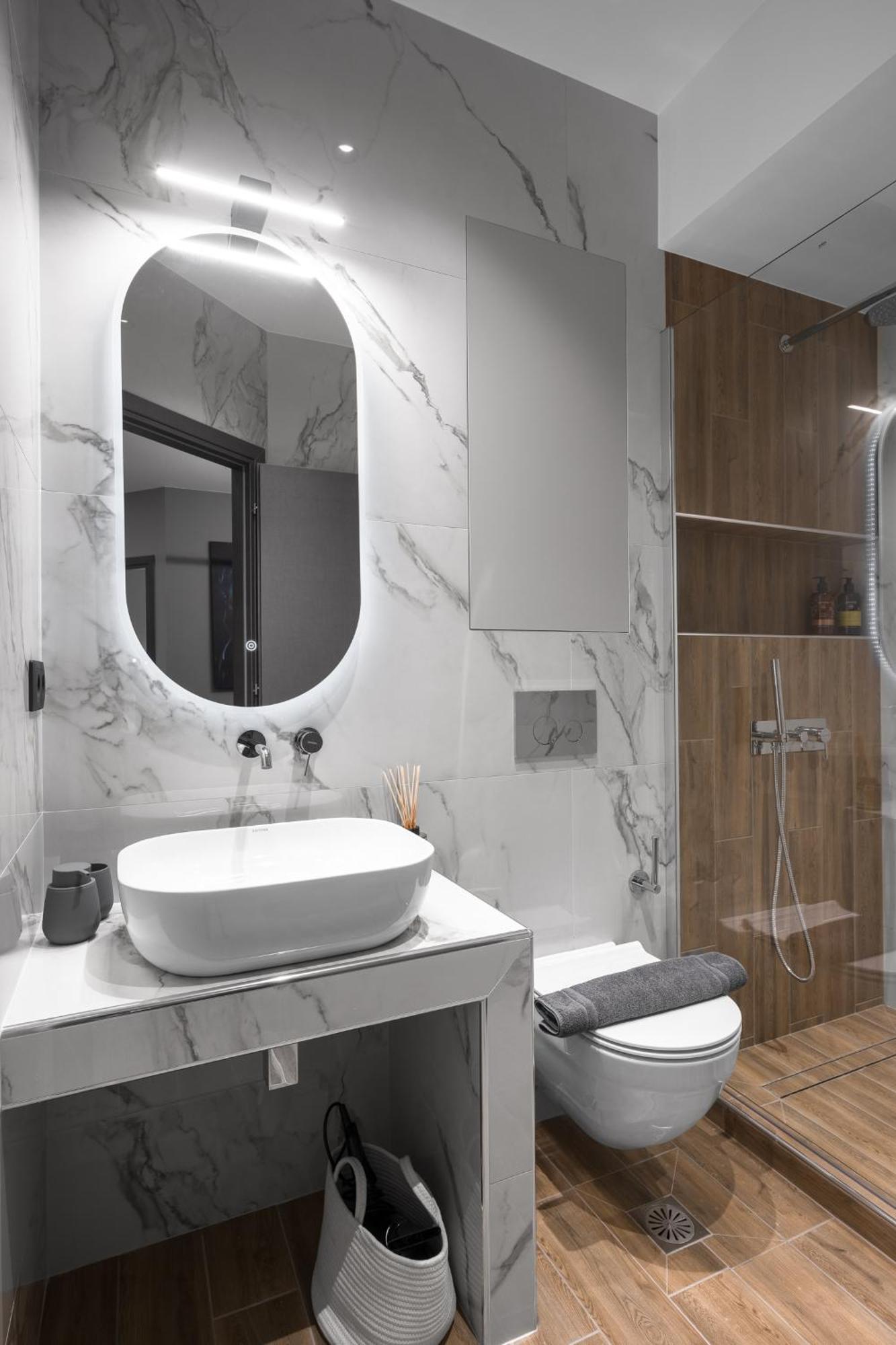 No9, Chic & Modern 2Bdr Apartment In The Centre Of Tesalonika Bagian luar foto
